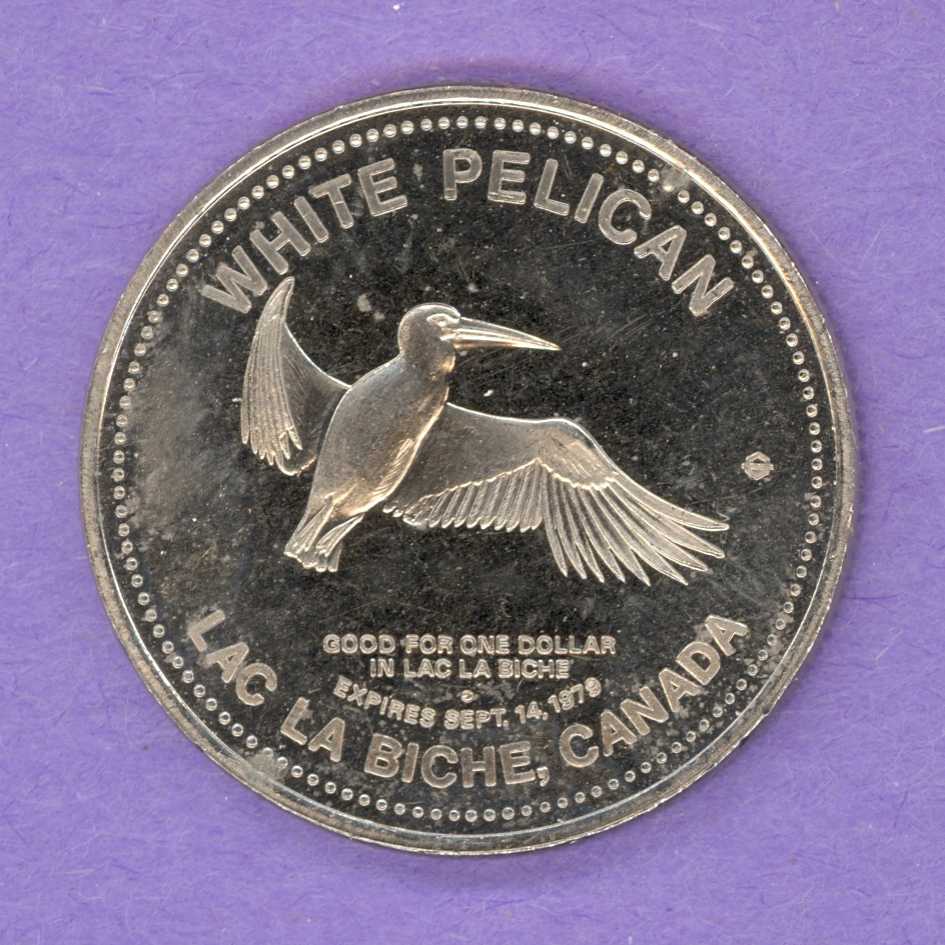 1979 Lac La Biche, Alberta Trade Token - Pelican